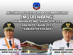 LIVE EVENT : MUSRENBANG RPJMD 2019-2024 DAN RKPD 2022, KABUPATEN KOLAKA