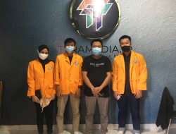 Mahasiswa Komunikasi FISIP UHO, Sambangi Kantor Teramedia.id