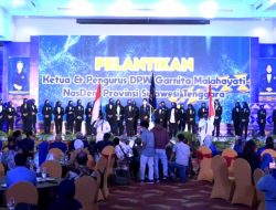 DPW Garnita Malahayati Sultra Dilantik, Giona Nur Alam Sampaikan Pesan Ayahnya
