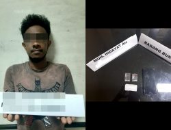 Polisi Amankan Seorang Tukang Ojek di Kendari Karena Shabu