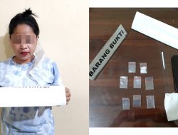 Seorang Wanita Oknum Warga Kampung Salo, Diciduk Karena Narkoba