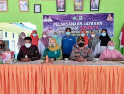 Aparat Kepolisian Polsek Onembute Gencar Sosialisasikan Vaksinasi Aman
