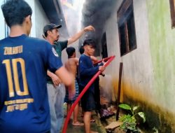 4 Rumah Warga di Kelurahan Dapu dapura hangus dilahap Si Jago Merah