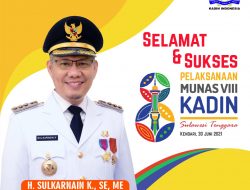 Wali Kota: Kota Kendari Siap Sambut Peserta Munas Kadin