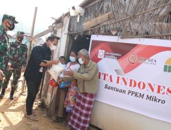 Bajo Soropia Terima 350 Paket Sembako