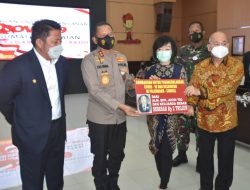 Pengusaha Asal Aceh Beri Hibah 2 Triliun ke Polda Sumsel Untuk Penanganan Covid 19