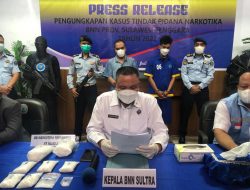 Amankan Shabu 1.5 Kg Bnnp Sultra Ungkap Pengedar Jaringan Lapas
