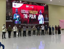 Polda Sultra Gelar Vaksinasi Untuk Anak dan Mahasiswa Se-Sultra