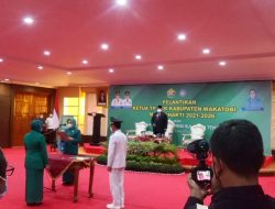 TP PKK dan Ketua Dekranasda Kab. Wakatobi Resmi diLantik