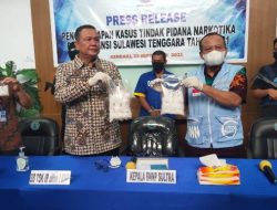 BNNP Amankan Kingkong, Karena Kuasai Sabu Seberat 1.002, 97 Gram
