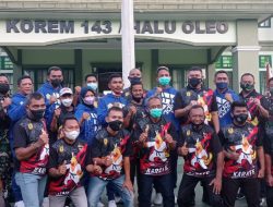 FORKI Sultra Lepas Atlet Karate ke PON XX Papua