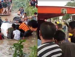 Isak Tangis Menyelimuti Evakuasi 3 Korban Mobil Tenggelam di Sungai Konaweha