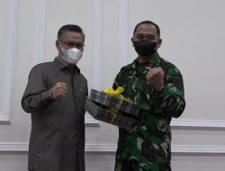 Ramah Tamah Pemkot Kendari dengan Mantan Dandim 1417 Kendari