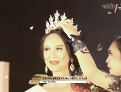Arina Rezkiyana Arfa Asal Kab.Kolaka, Terpilih Menjadi Puteri Indonesia Sultra 2021-2022