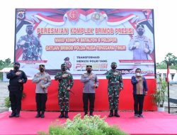Resmikan Pembangunan Komplek Brimob Presisi, Kapolri Ingatkan Pentingnya Sinergitas TNI-Polri