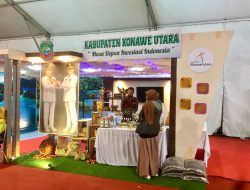 Stand Pameran Produk Unggulan Ramaikan MTQ Korpri ke-V Tingkat Nasional di Kota Kendari, Sulawesi Tenggara