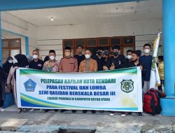 Sejumlah Kafilah Kota Kendari Ikuti Festival Lomba Dan Seni Qasidah Berskala Besar III Di Kabupaten Buton Utara