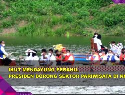 Ikut mendayung perahu, presiden dorong wisata air di koltim