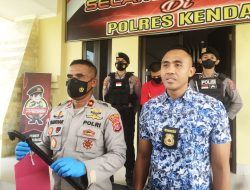 SatReskrim Kendari Tangkap Pelaku Kasus penganiayaan Juru Parkir