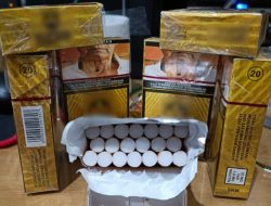 Bea Cukai Kendari Amankan Penyeludupan 941.600 Rokok Ilegal Senilai Rp.1 miliar di Kolaka