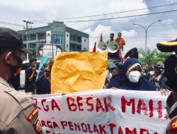 KBMW Desak Polda Sultra Bebaskan 3 Warga Penolak Tambang di Wawonii