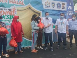 Kadin dan imi Sultra Gelar Vaksinasi fest Berhadiah Motor dan sembako