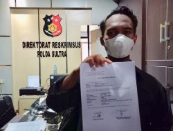 Kasus Kekerasan Terhadap Wartawan Di Kendari Dilaporkan ke Polda Sultra.