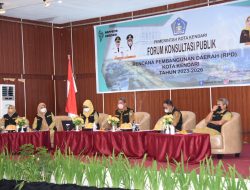 Forum Konsultasi Publik Rencana Pembangunan Daerah (RPD) Kota Kendari Tahun 2023-2026