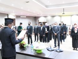 UHO Gelar Pelantikan dan Pengambilan Sumpah 19 Pejabat Fungsional