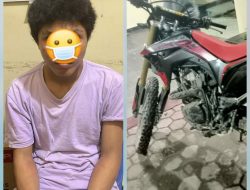 Nekat Mencuri Karena Ingin Punya Motor Honda CRF, Bocah di Kendari Ditangkap Polisi