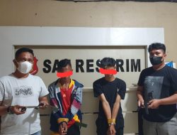 Bawa Senjata Tajam, 2 Pria diamankan Polisi di Jembatan Bahteramas Kendari