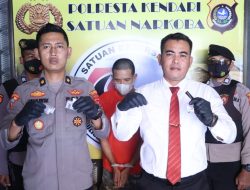 Nekat Edarkan Sabu Demi Upah 100 Ribu, Pria di Kendari Ditangkap Polisi