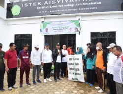Peringati Tahun Baru Islam 1444 Hijriah, PMW Sultra Gelar Jalan Santai dan Gerakan Pembinaan Sampah