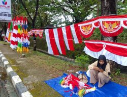 Jelang 17 Agustus,Pedagang Bendera Ini Bisa Raup Omzet Fantastis