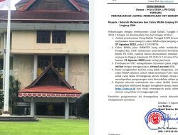 UHO Perpanjang Pembayaran UKT Mahasiswa lama dan Baru Semester Gasal 2022.1 hingga 27 Agustus