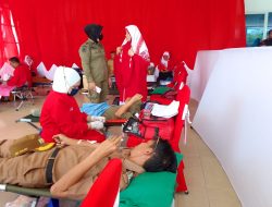 Dharma Wanita Persatuan dan PKK Kendari Gelar Kegiatan Donor Darah,Targetkan 200 Kantong