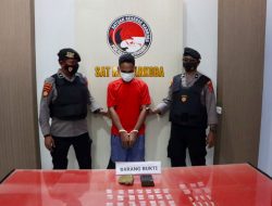 Nekad Edarkan Sabu 12,38 Gram Dengan Upah Rp 1 Juta, Pria di Kendari Diringkus Polisi