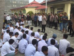 Tawuran Pelajar SMK di Kota Kendari, 44 Orang di Amankan Polisi
