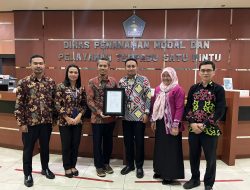 DPMPTSP Kota Kendari hari ini menerbitkan Sertifikat Standar Klinik Lapas Kelas II A Kendari