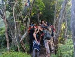 Sempat Dikabarkan Hilang, Seorang Pendaki Gunung Popalia Wolasi Ditemukan Selamat
