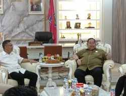 Ketua Kadin Sultra Paparkan Kualitas Aspal Buton pada Walikota Kendari