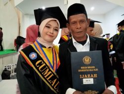 Sosok Anak Nelayan Asal Muna, Raih Wisudawan Terbaik UHO
