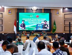 Kejati Sultra Gelar Sosialisasi Tugas dan Fungsi Bidang Pidana Militer Kejaksaan RI
