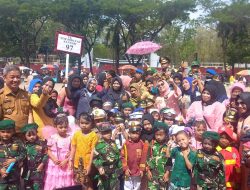 Sebanyak 3 Ribu Peserta Meriahkan Karnaval Ibu dan Anak Tingkat (Paud) Kota Kendari