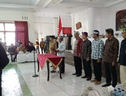 300 Anggota PPS  se-Wakatobi di Lantik