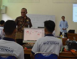 Pastikan Proses Pelatihan Sesuai SOP, Kepala BPVP Kendari Sidak 10 Workshop