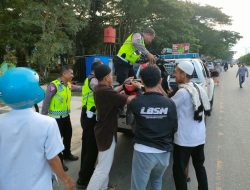 Gelar Operasi Penertiban Balap Liar dan Knalpot Bogar di Bulan Ramadhan, Belasan Motor di Kendari Diangkut Polisi
