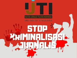 IJTI Sultra Mengecam Kriminalisasi 2 Jurnalis Tribunnews Sultra oleh Polres Baubau