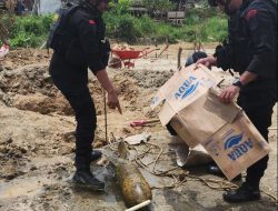 Bom Peninggalan Perang Dunia II Ditemukan Buruh Bangunan di Kendari