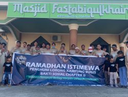 Sambut Ramadhan 1444 H, Organisasi Kepemudaan Kampung Bugis Gelar Baksos Bagikan 150 Paket Sembako